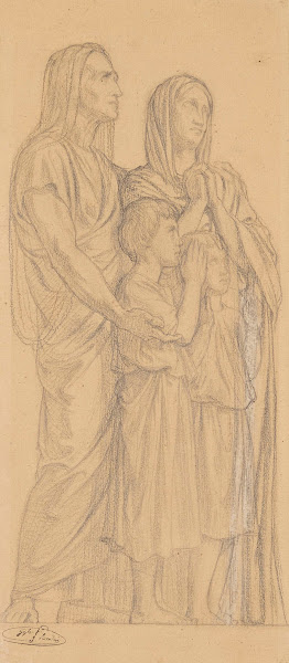 Groupe de deux femmes et deux enfants