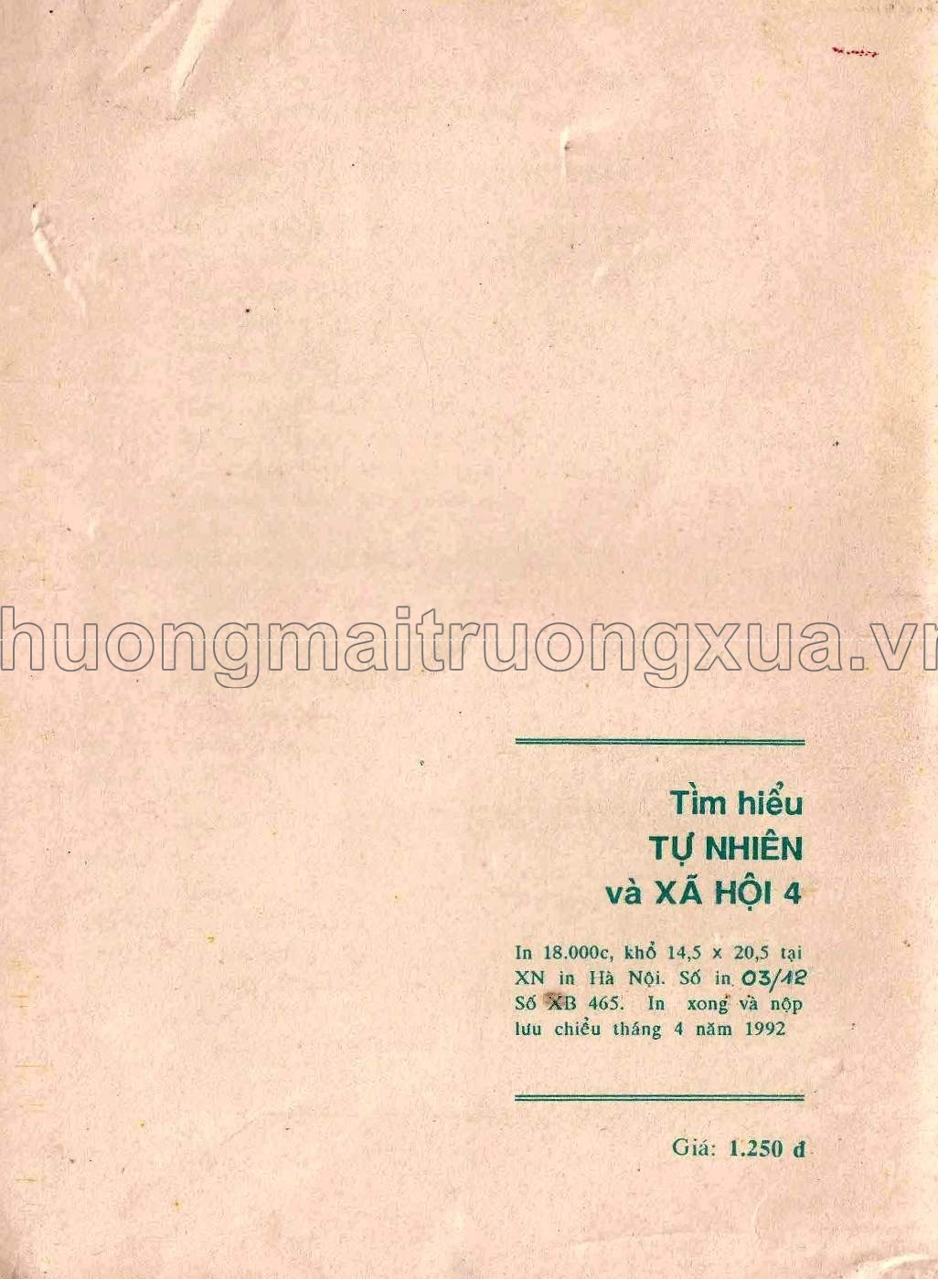 Tìm hiểu tự nhiên và xã hội 4 (1992) - Trang 32