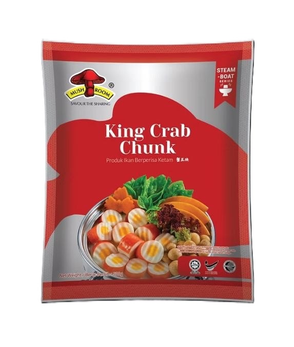 Ql Mushroom King Crab Chunk 500G