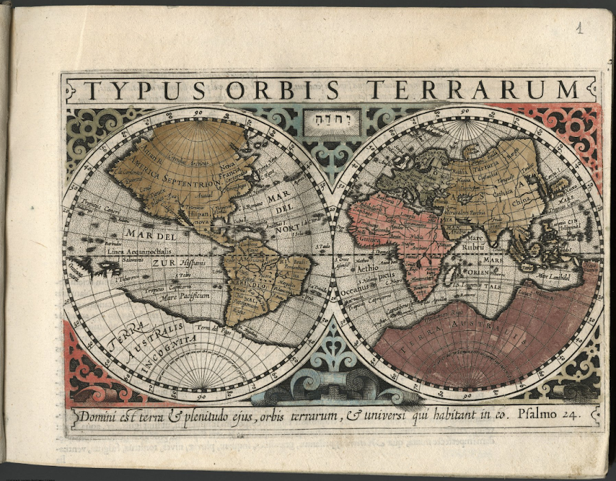 1607_Typus Orbis Terrarum_Mercator
