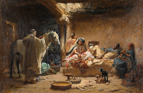 An Interior In Biskra 1881