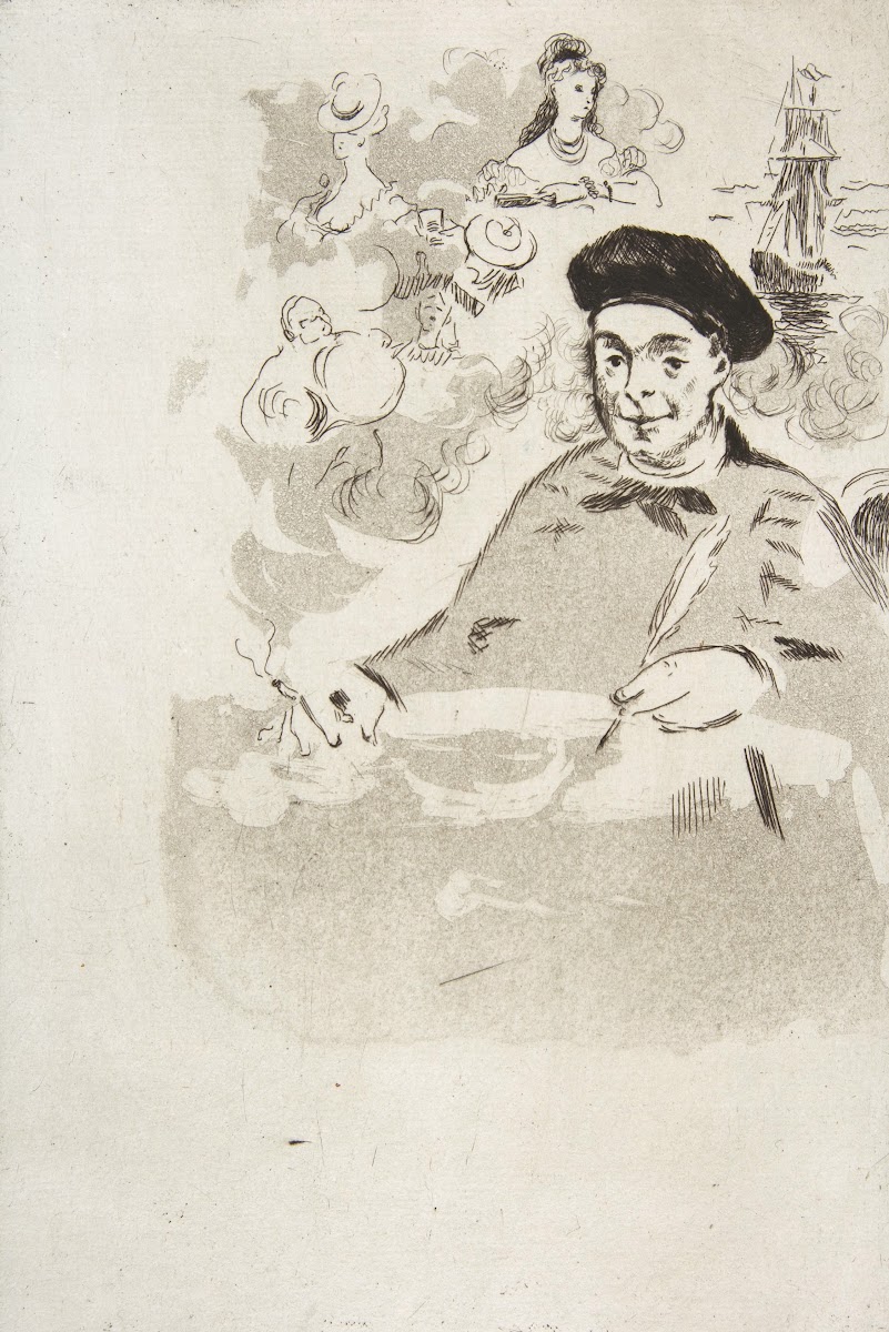 Frontispiece for an edition of Les Ballades by Théodore de Banville 1874