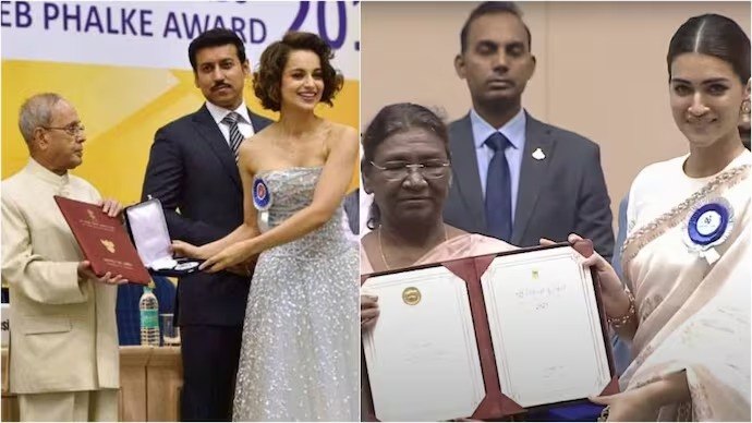Kangana Ranaut’s Old Award Look Fuels Outfit Debate