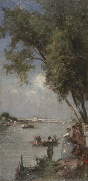 La Seine au Bas Meudon 1889
