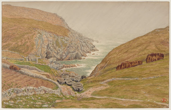 Petite anse près de la pointe du Raz 1907