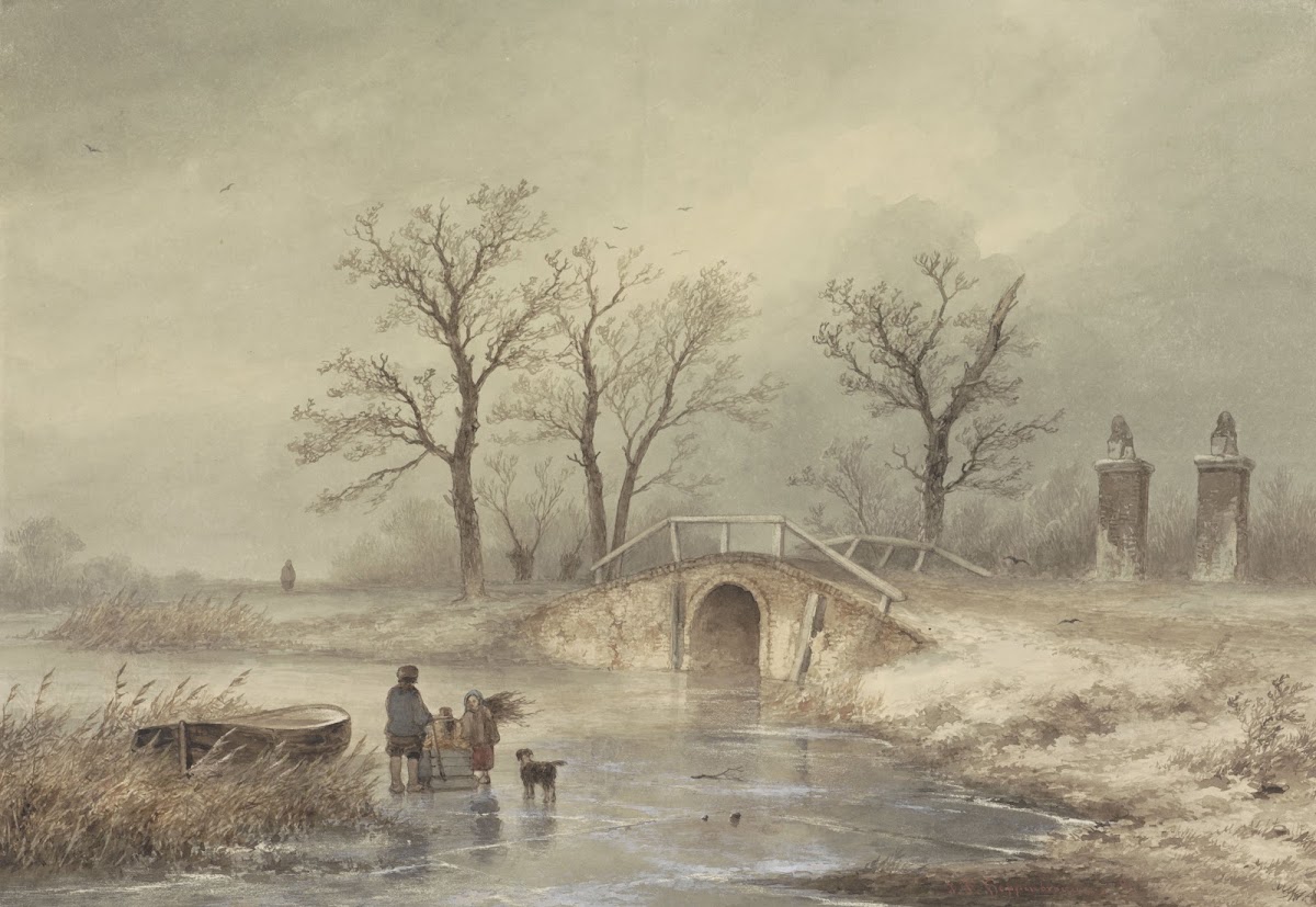 Winterlandschap 1829   1866