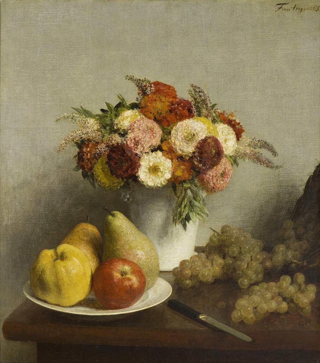 Flowers and Fruit 1865