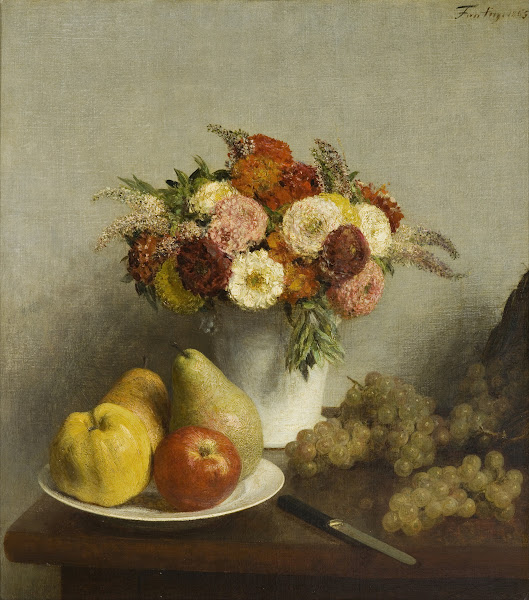 Flowers and Fruit 1865
