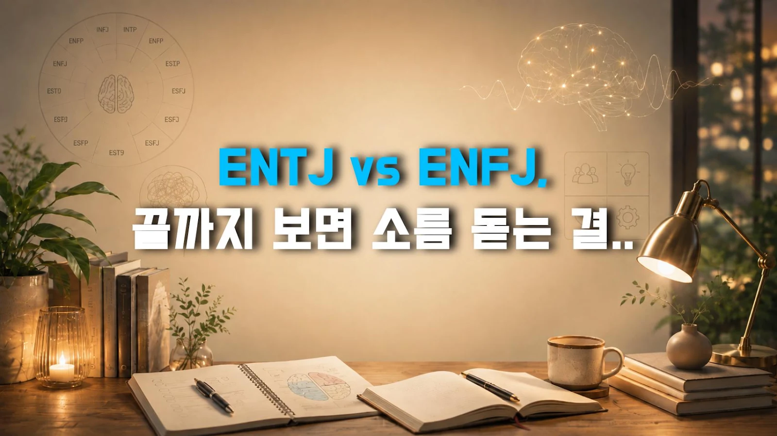 ENTJ vs ENFJ, 끝까지 보면 소름 돋는 결정적 차이