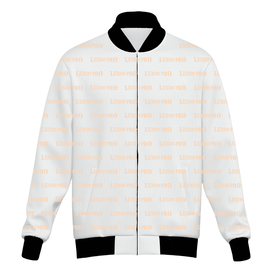 AOP Thick bomber jacket