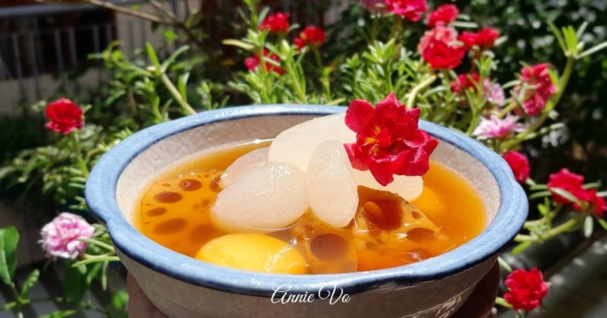 Chè thốt nốt củ sen củ năng