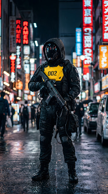 Abstract Red and Black Geometric Shards - Free mobile Wallpaper