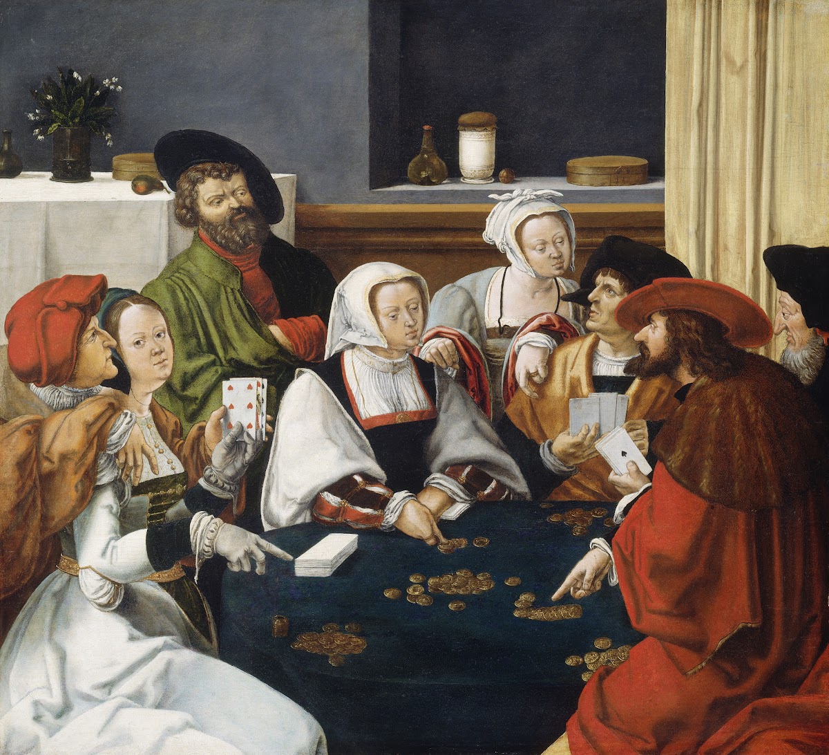 The Card Players Probably C 1550 1599