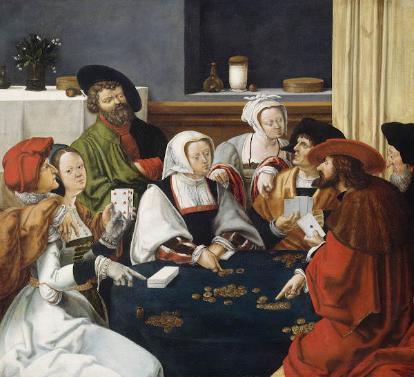 The Card Players Probably C 1550 1599