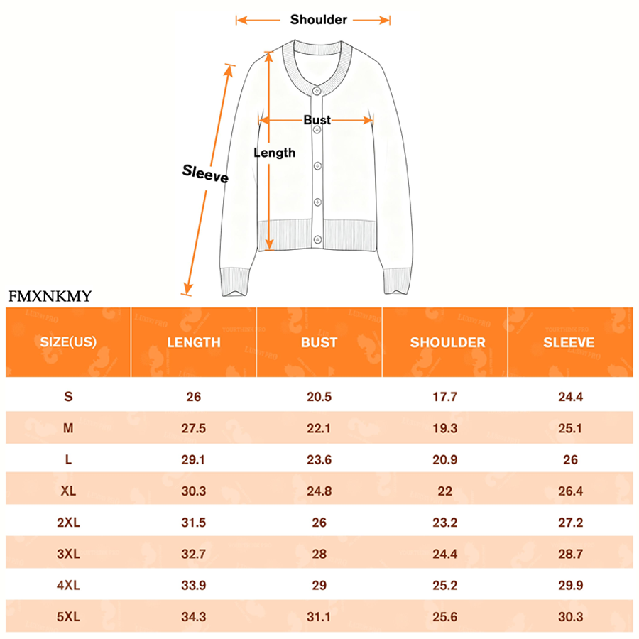AOP Imitation Wool Button Sweater