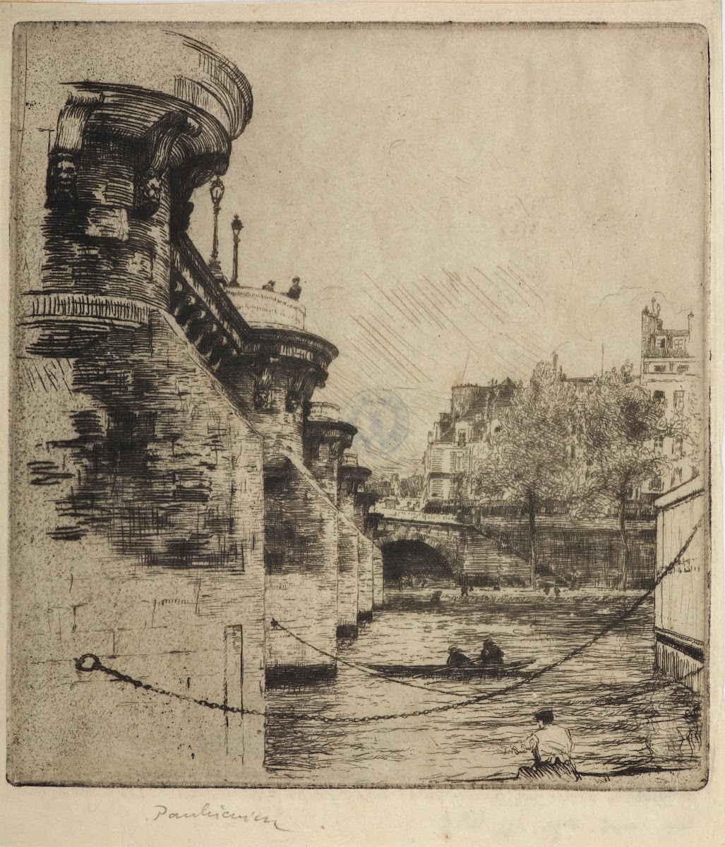 Pont Neuf in Paris 1904