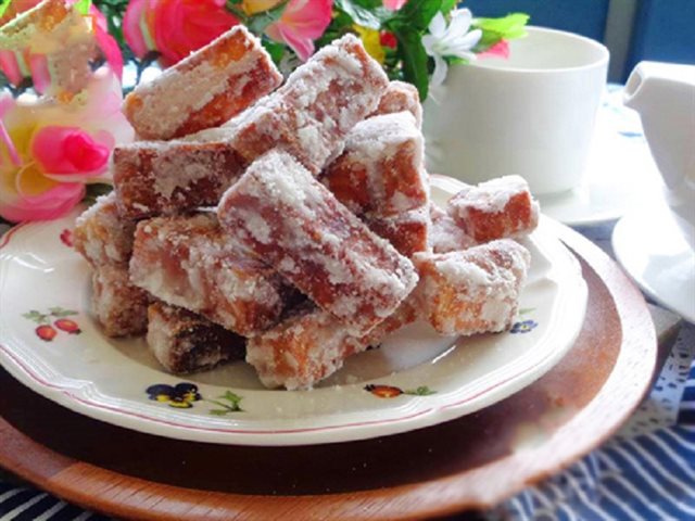 Mứt Khoai Lang Không Cần Nước Vôi Trong