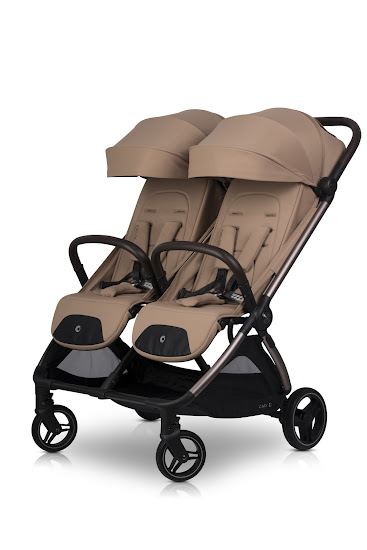 Stroller for twins Cavoe Deux Mocca