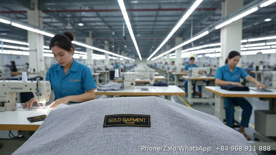 Pipeliner Clothing - Gold Garment Vietnam