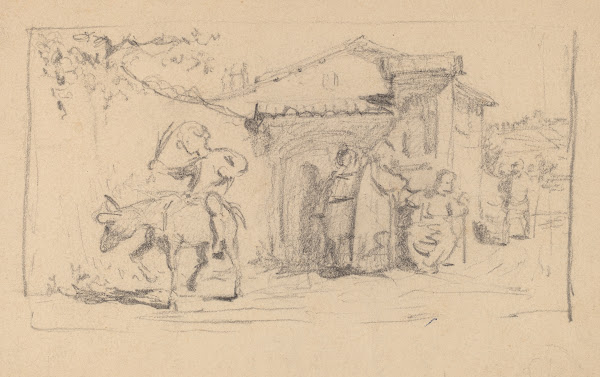 Son and Donkey c 1859