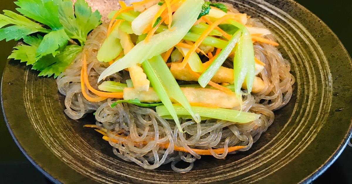 Miến Hàn Quốc xào chay