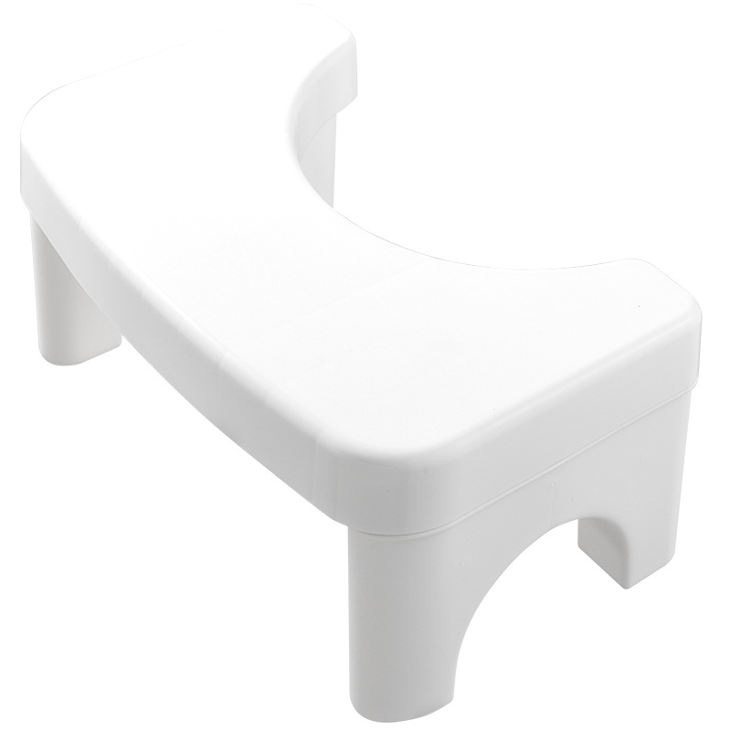 Plastic toilet stool