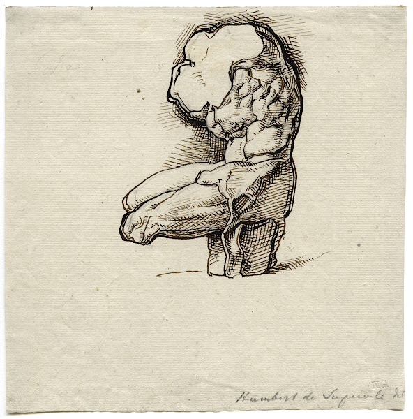The Torso Belvedere seen from aside
