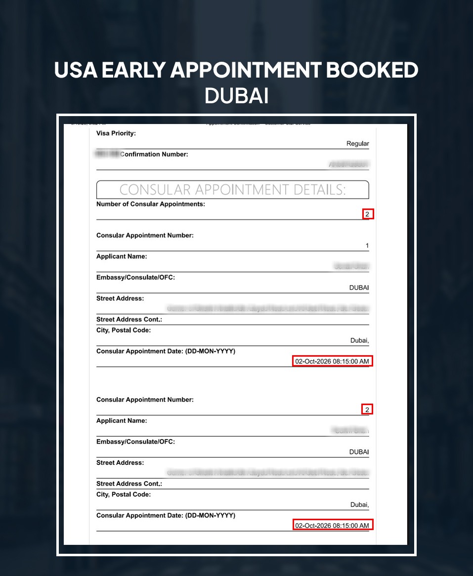 USA Visa Approval Story