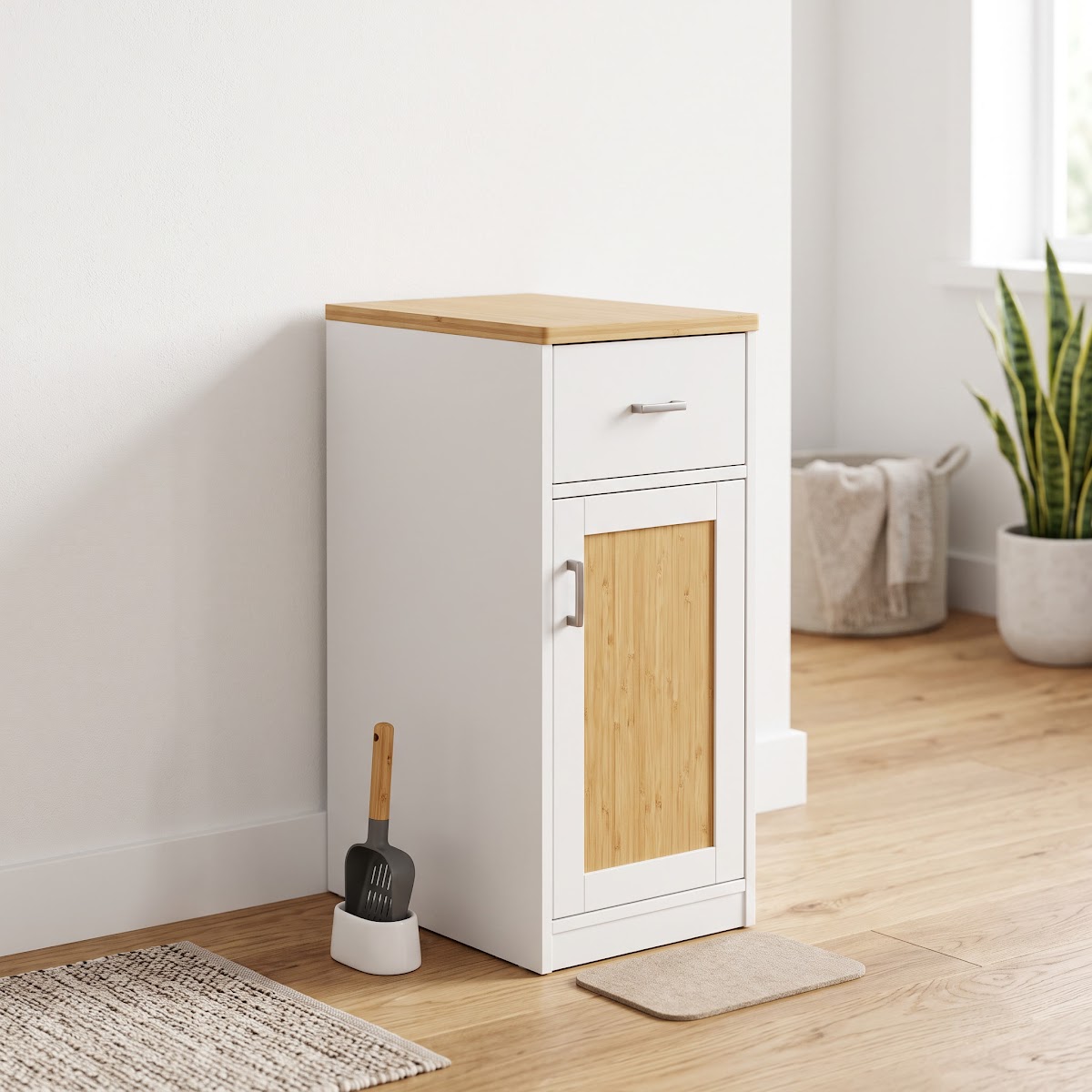 Best Cat Litter Storage Solutions for Apartments (2026) - BEST COMPACT — PRODUCT SHOT
