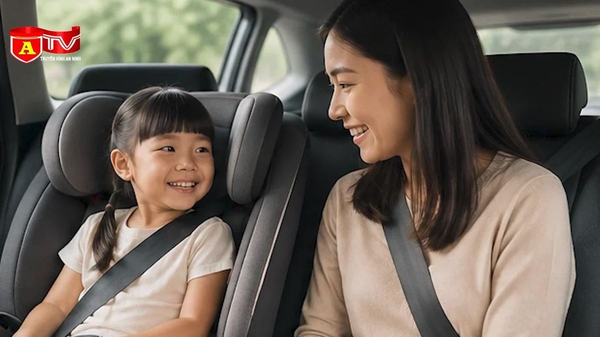 Từ 1-7, chở trẻ em trên ô tô không có thiết bị an toàn bị phạt nặng - Chuyên trang An Ninh Thủ Đô - Báo Công an nhân dân