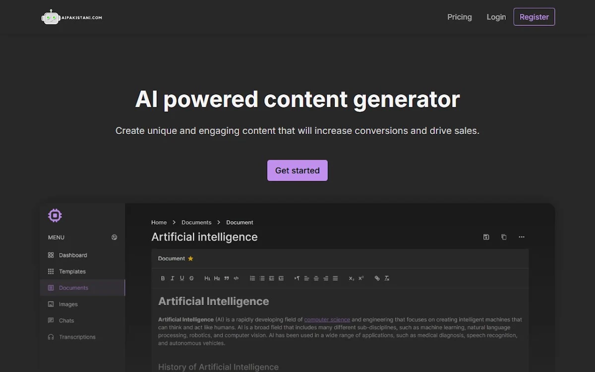 Captura de Ai Pakistani