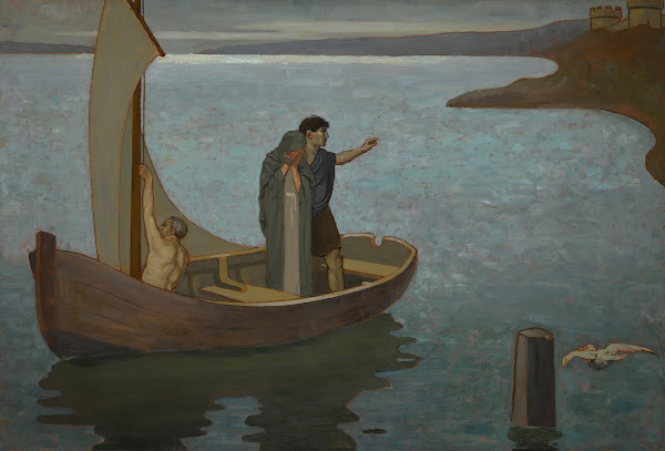 The departure
