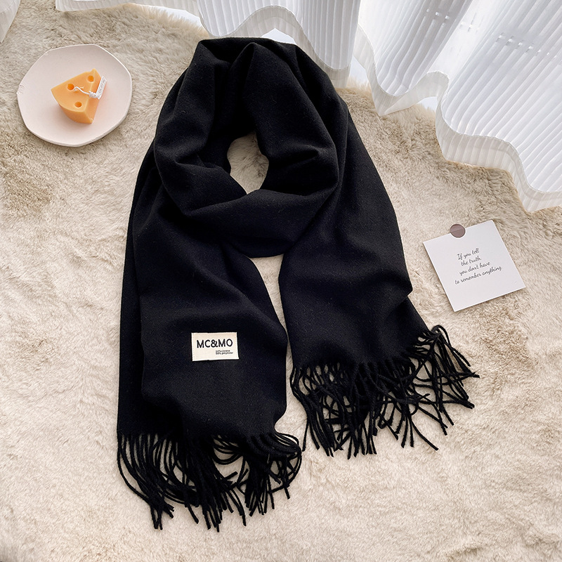 Langer Schal aus Kaschmir-Imitat, 65x200 cm