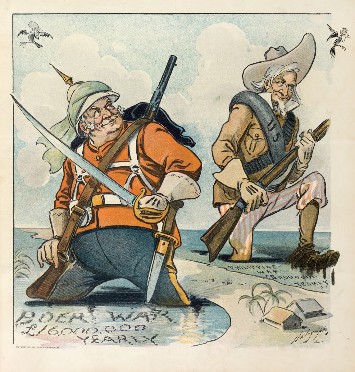 Misery loves company  but they hope soon to be out of it 1901
