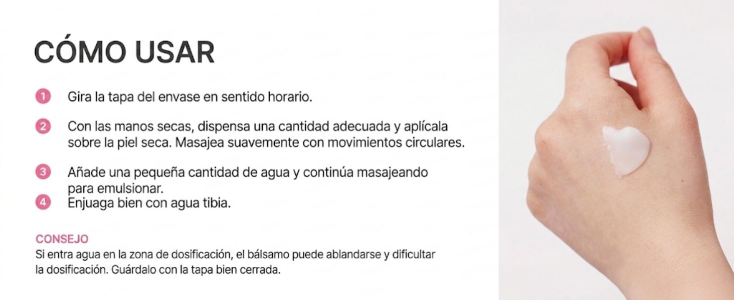 Envase giratorio sin espátula y recargable Mixsoon