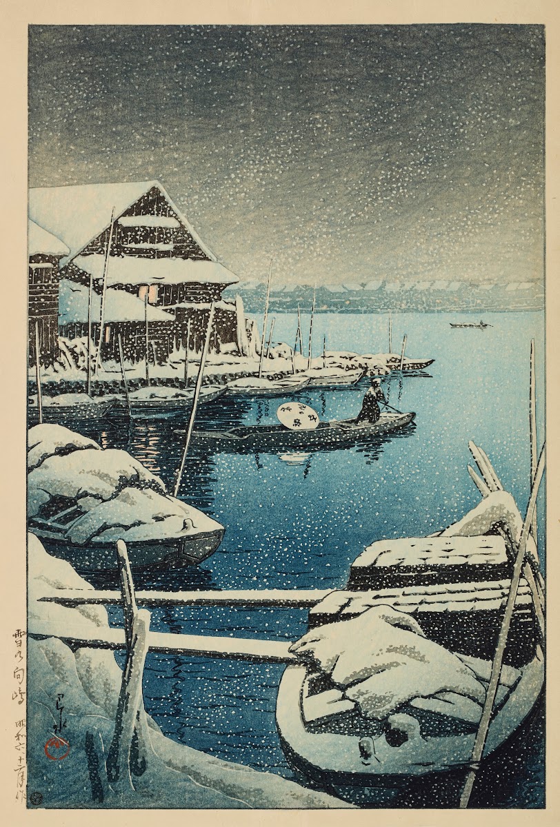 Yuki no Mukojima Snow at Mukojima 1931