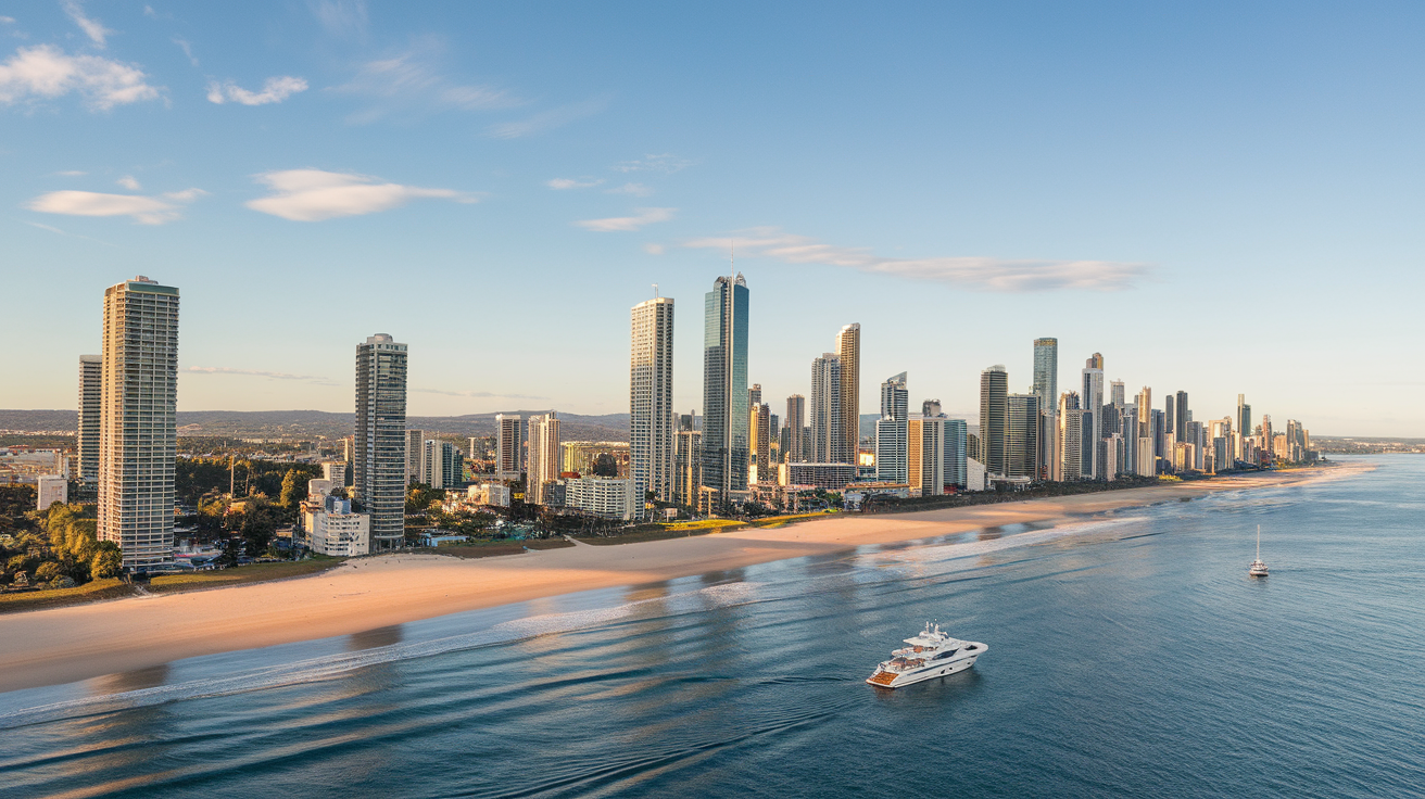 How Far Is Myrtle Beach from Gold Coast?