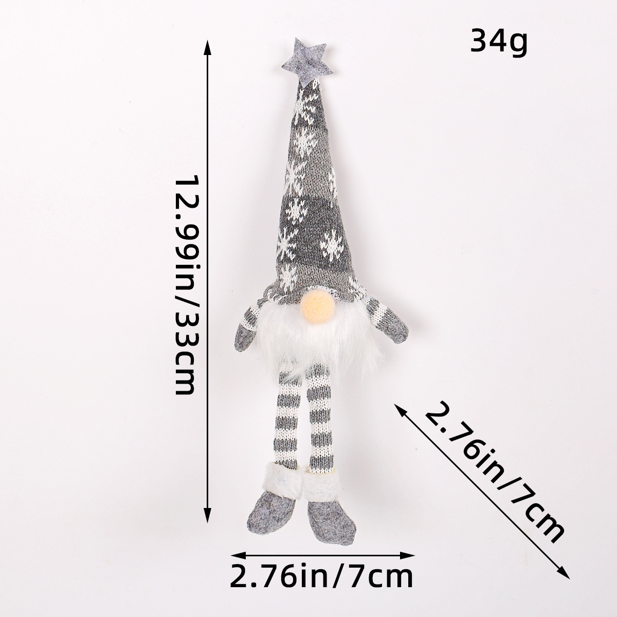 Glowing Gnome with Sequin Hat