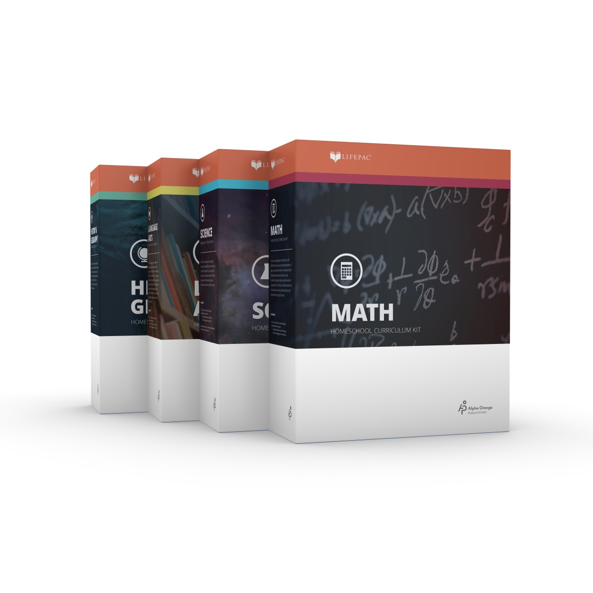 LIFEPAC 8th Grade Core 4-Subject Set
