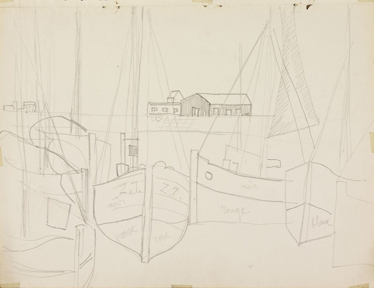 De voorhaven 1947
