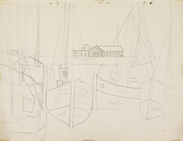 De voorhaven 1947