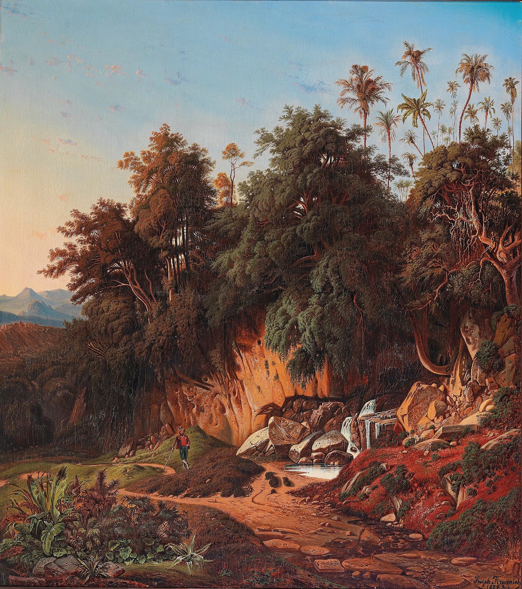 Quelle der heiligen Rosalia Palermo 1884