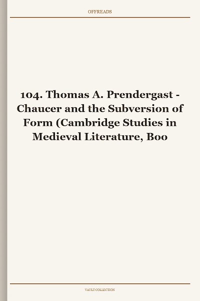 104. Thomas A. Prendergast