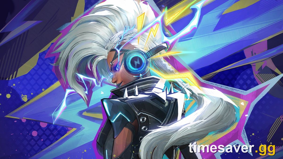 Storm official Marvel Rivals art — her Gods of Thunder loadout turns Wind Blade into a hitscan beam, one of the best climb picks in Season 9