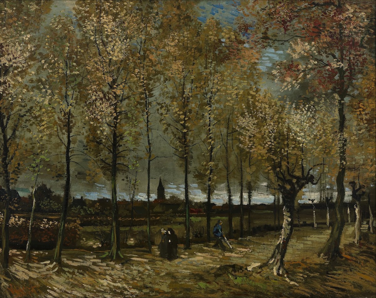 Poplars near Nuenen 1885