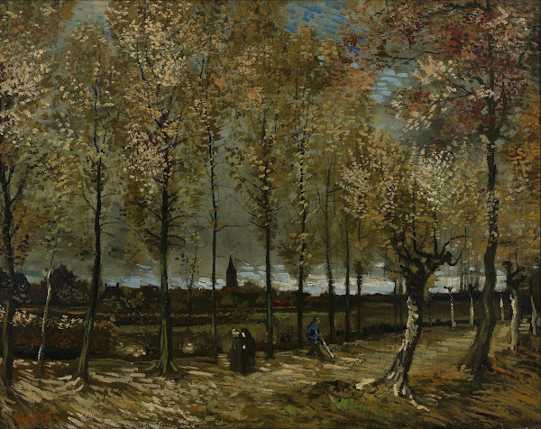 Poplars near Nuenen 1885