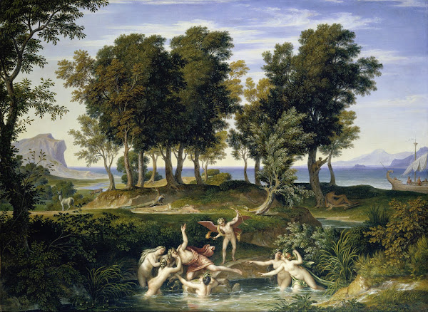 Landscape with the Rape of Hylas 1832