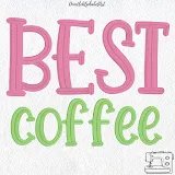 Stitch photo 6 of the Playful And Quirky Hand-Drawn Embroidery Font embroidery design