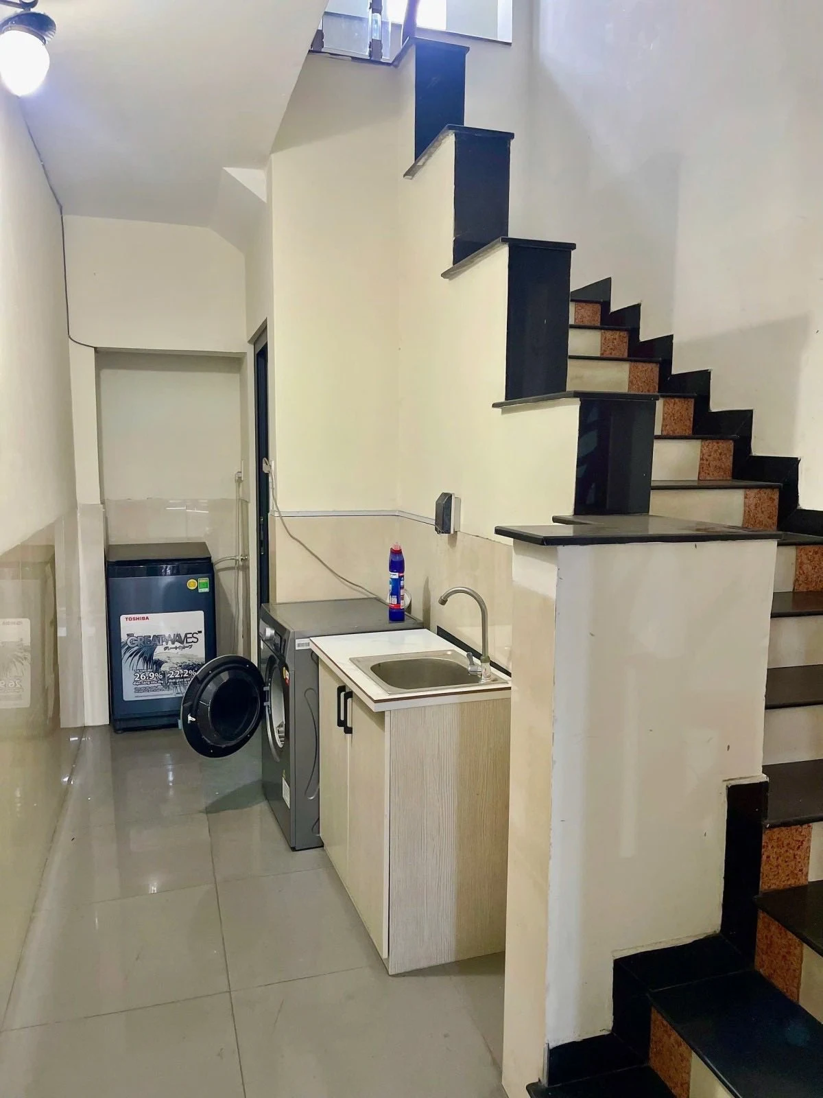 Bán nhà mặt tiền 4x19m, 5 Tầng, 29D Dương Văn Dương, Quận Tân Phú – ảnh phòng ngủ