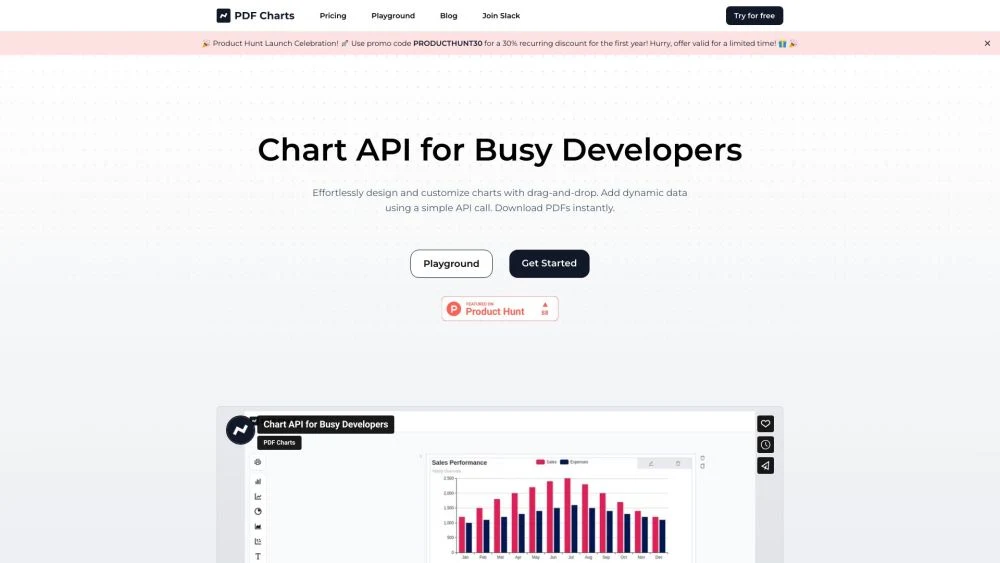 Captura de PDF Charts